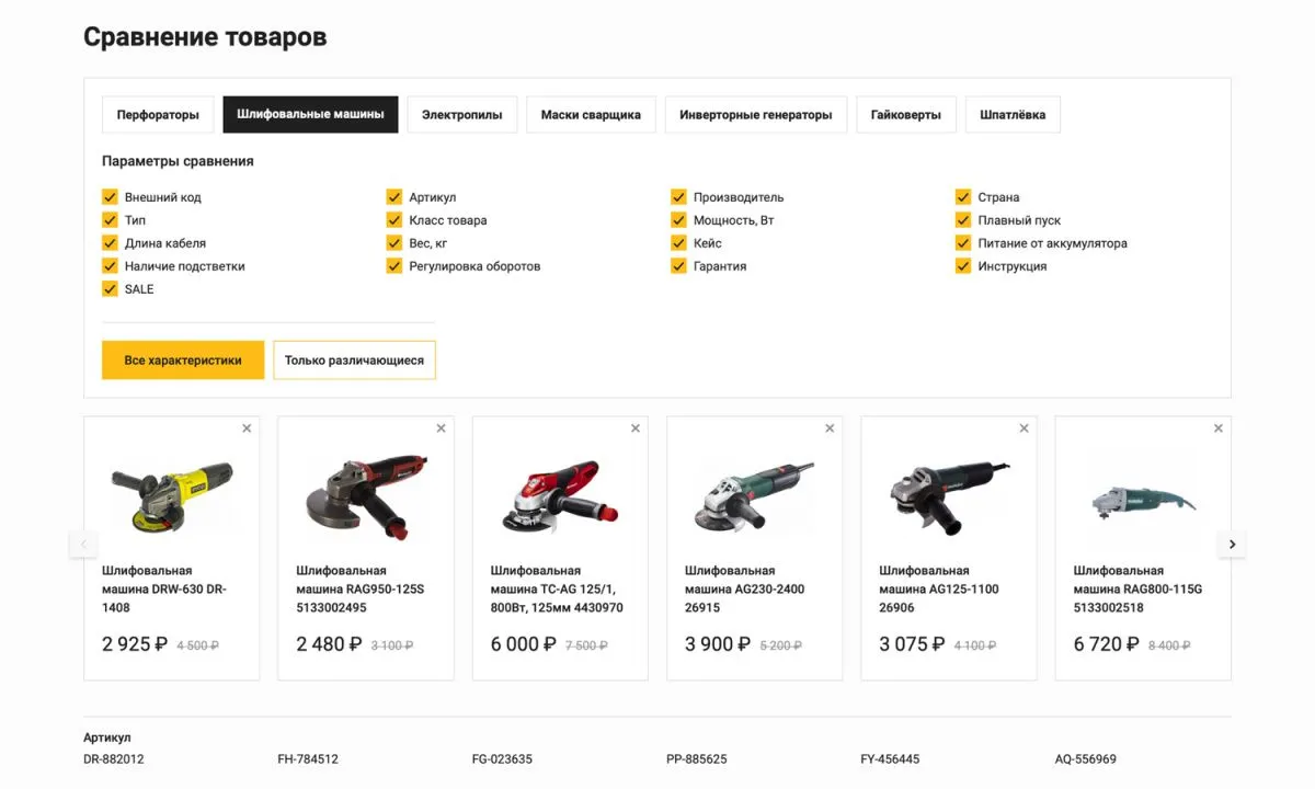 отраслевой интернет-магазин инструментов и оборудования «крайт: инструменты.tools»
