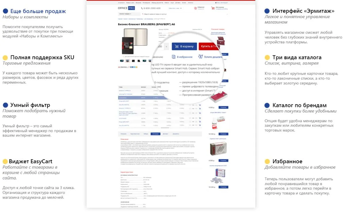 officepro: расходные материалы для принтеров, канцтовары, офисная мебель. готовый интернет магазин