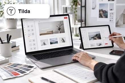 Создание сайтов на Tilda под ключ