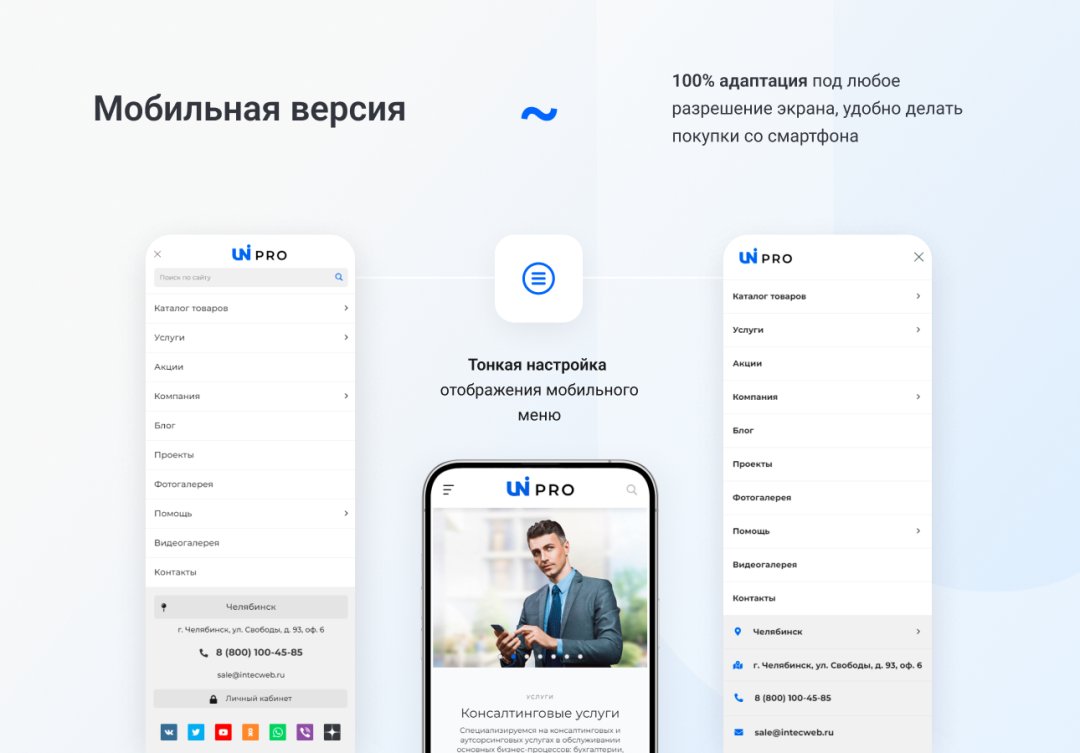 IntecUniverse - интернет-магазин с конструктором дизайна