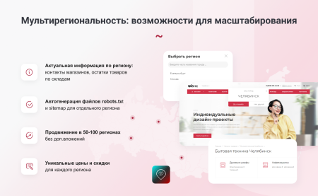 IntecUniverse SITE - корпоративный сайт с конструктором дизайна